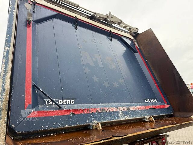 Wywrotka Kel-Berg 4 axle Tipper / Alukastenmulde Kipper 46m3