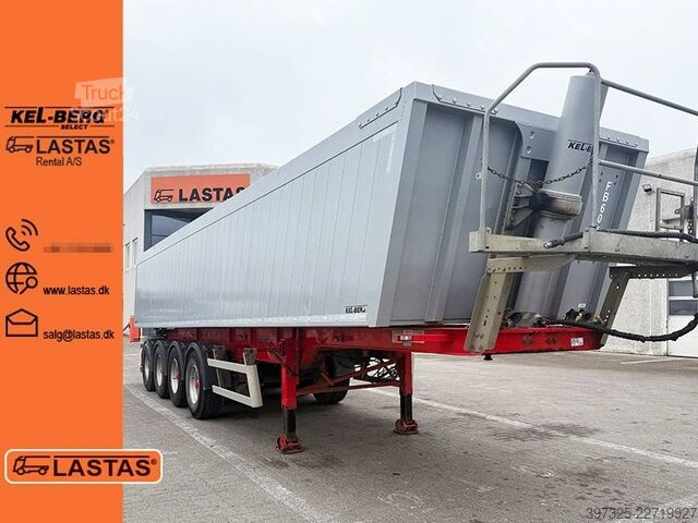 Wywrotka Kel-Berg 4 axle Tipper / Alukastenmulde Kipper 37m3