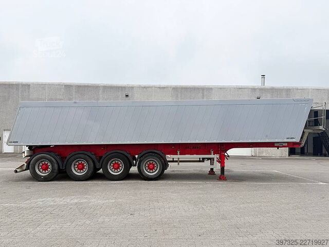 Wywrotka Kel-Berg 4 axle Tipper / Alukastenmulde Kipper 37m3
