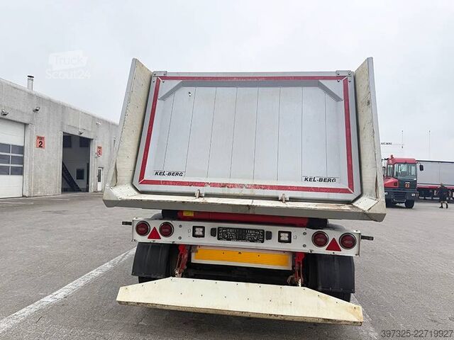 Wywrotka Kel-Berg 4 axle Tipper / Alukastenmulde Kipper 37m3