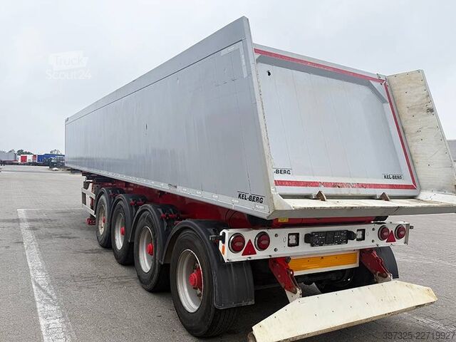 Wywrotka Kel-Berg 4 axle Tipper / Alukastenmulde Kipper 37m3