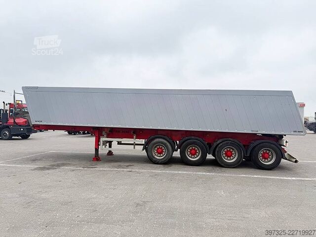 Wywrotka Kel-Berg 4 axle Tipper / Alukastenmulde Kipper 37m3