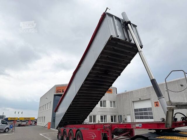 Wywrotka Kel-Berg 4 axle Tipper / Alukastenmulde Kipper 37m3