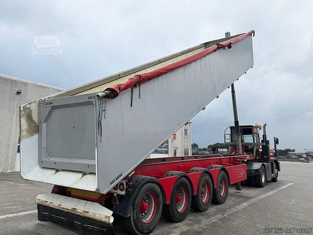 Wywrotka Kel-Berg 4 axle Tipper / Alukastenmulde Kipper 37m3
