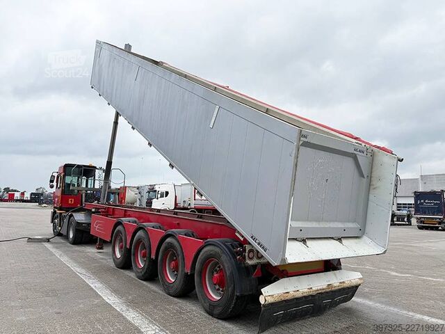Wywrotka Kel-Berg 4 axle Tipper / Alukastenmulde Kipper 37m3