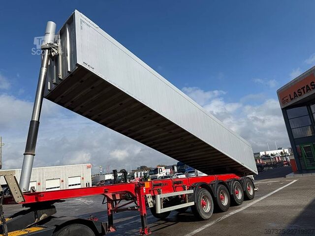 Wywrotka Kel-Berg 4 axle Tipper / Alukastenmulde Kipper 37m3