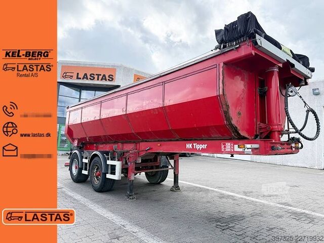 Wywrotka HK TIPPER Asphalt tipper trailer / Stahlmulde Kipper  26m3