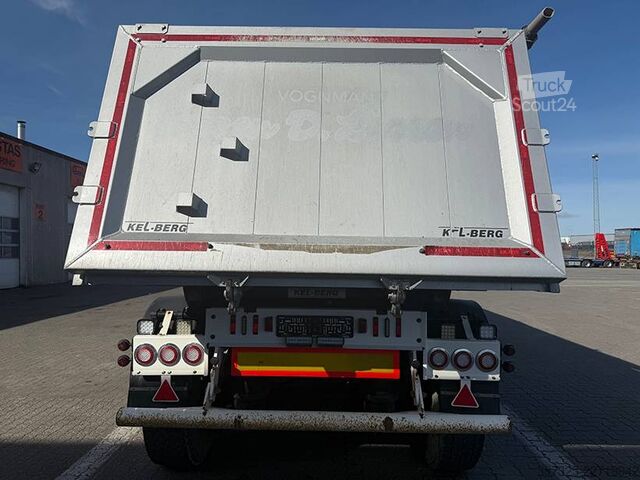 Wywrotka Kel-Berg 3 axle Tipper / Alukastenmulde Kipper 31m3