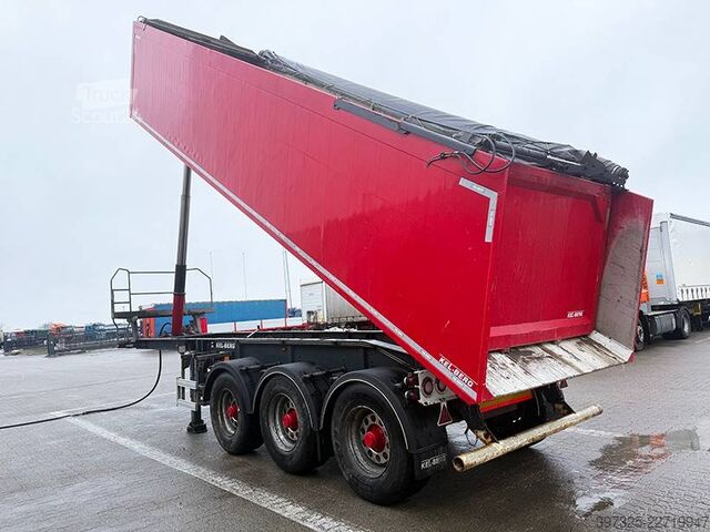 Wywrotka Kel-Berg Tipper / Alukastenmulde Kipper 27m3