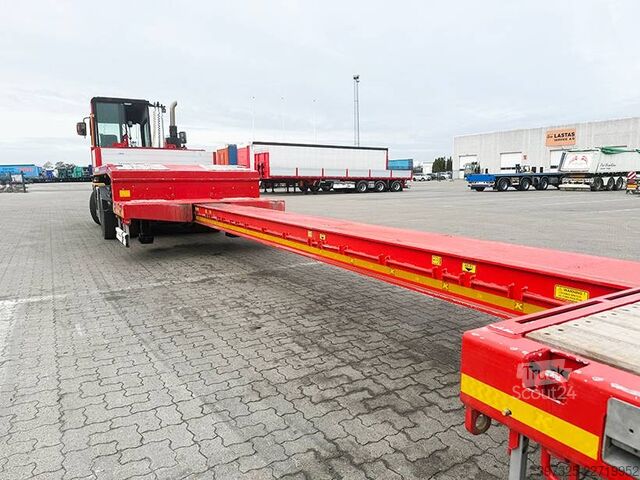 Zwiastun platformy Kässbohrer 4 axle Machine trailer /4 achseMaschinenauflieger