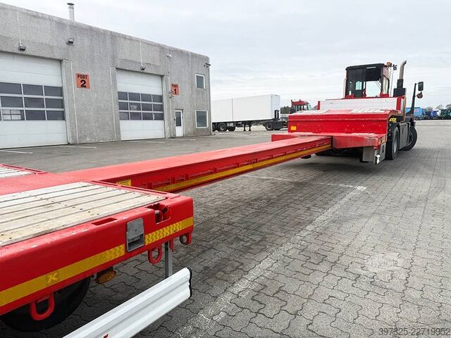 Zwiastun platformy Kässbohrer 4 axle Machine trailer /4 achseMaschinenauflieger