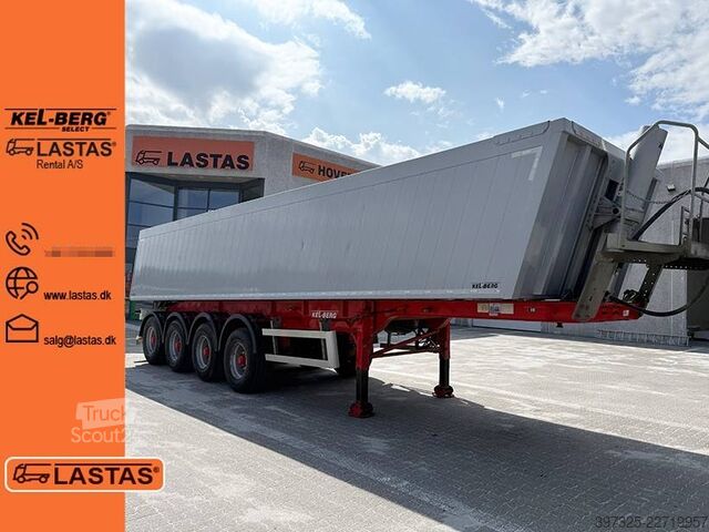Wywrotka Kel-Berg 4 axle Tipper / Alukastenmulde Kipper 37m3