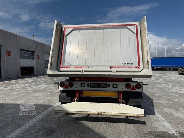 Wywrotka Kel-Berg 4 axle Tipper / Alukastenmulde Kipper 37m3
