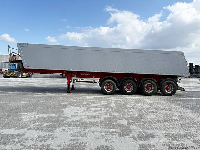 Wywrotka Kel-Berg 4 axle Tipper / Alukastenmulde Kipper 37m3