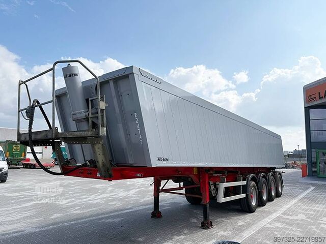 Wywrotka Kel-Berg 4 axle Tipper / Alukastenmulde Kipper 37m3