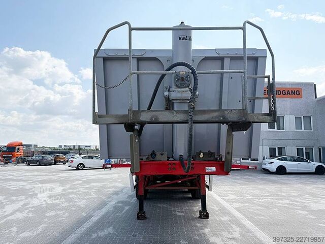 Wywrotka Kel-Berg 4 axle Tipper / Alukastenmulde Kipper 37m3