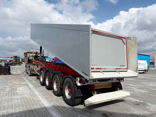 Wywrotka Kel-Berg 4 axle Tipper / Alukastenmulde Kipper 37m3