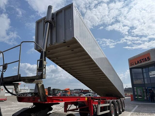 Wywrotka Kel-Berg 4 axle Tipper / Alukastenmulde Kipper 37m3