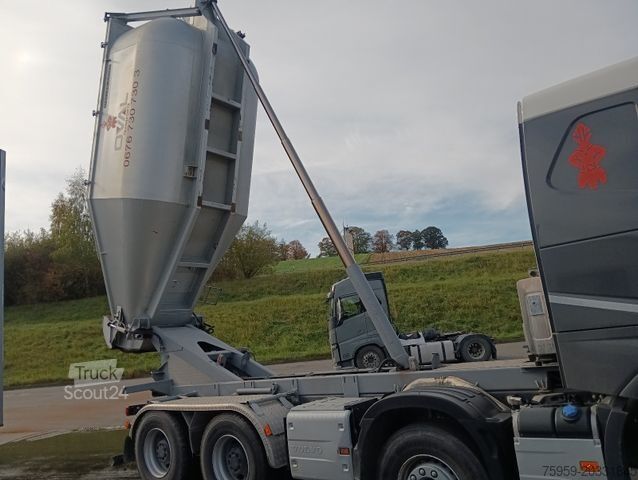 Autocarro ribaltabile VOLVO FH500 8x4R RETARDER LIFT MEILLER-Asphalt FunkAHK