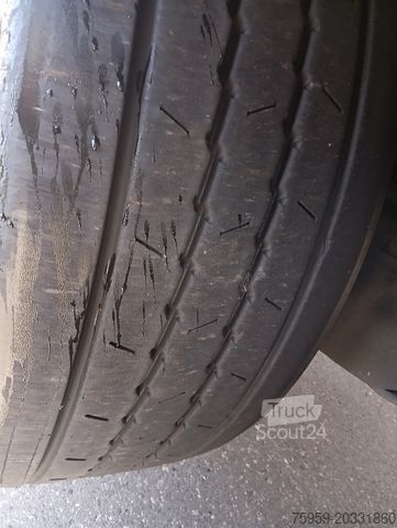 Semirimorchio con telone SCHMITZ CARGOBULL SCS24-13.62 ALCOA Pal-Kiste Lift Reifen 60-95%!