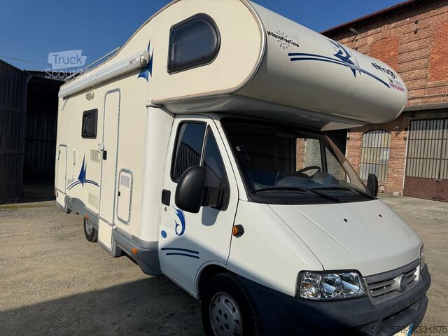 Alkovi matkailuauto Fiat ducato Big Marlin 63g