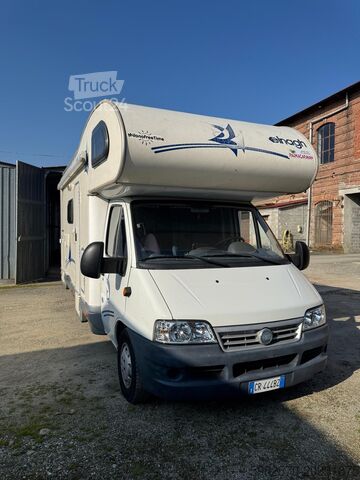 Alkovi matkailuauto Fiat ducato Big Marlin 63g