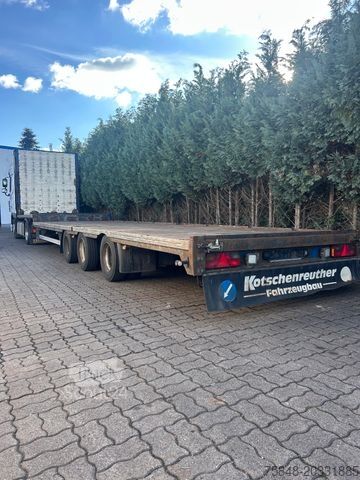 مقطورة نصف منخفضة KOTSCHENREUTHER STL 324-Bereifung 215/75R17,5-Lenkachse