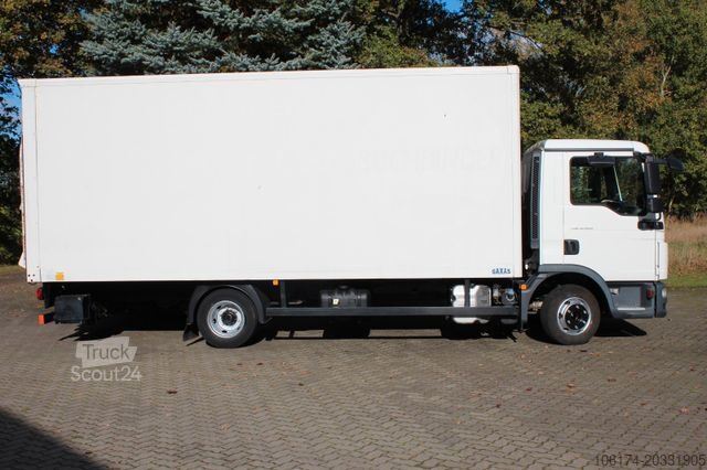 Furgone chiuso MAN TGL 8.180 BL Koffer LBW AHK 3 Sitze  Euro6