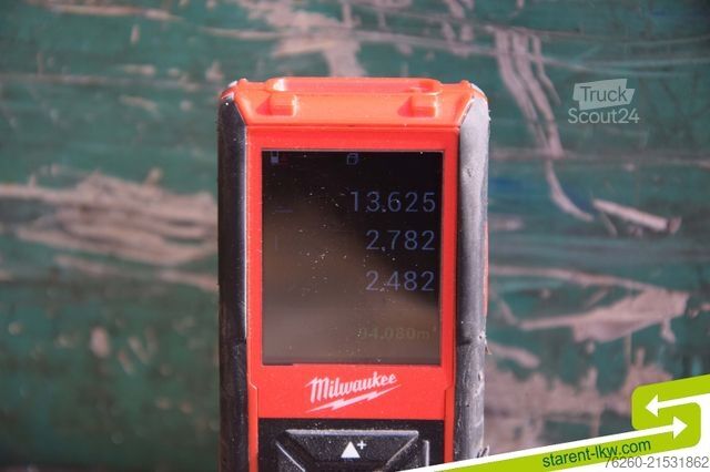 Open semitrailer with tarp KÖGEL Tautliner Palettenkasten Lochrahmen SAF Achsen