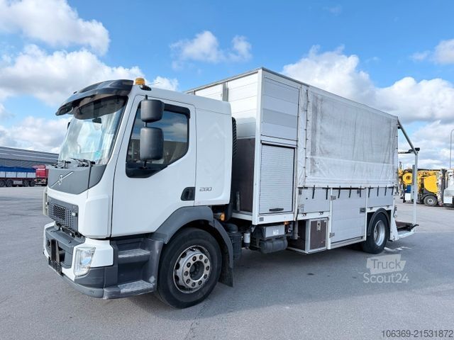 Podwozie ciężarówki VOLVO FL280 4x2 Euro 6 nur 185 tkm.