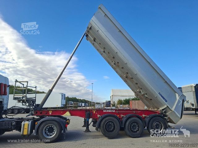 Naczepa wywrotka Schmitz Cargobull Tipper Steel half pipe body 24m³