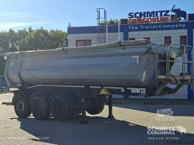 Naczepa wywrotka Schwarzmüller Tipper Steel half pipe body 24m³