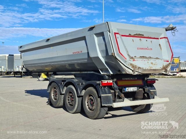 Naczepa wywrotka Schwarzmüller Tipper Steel half pipe body 24m³