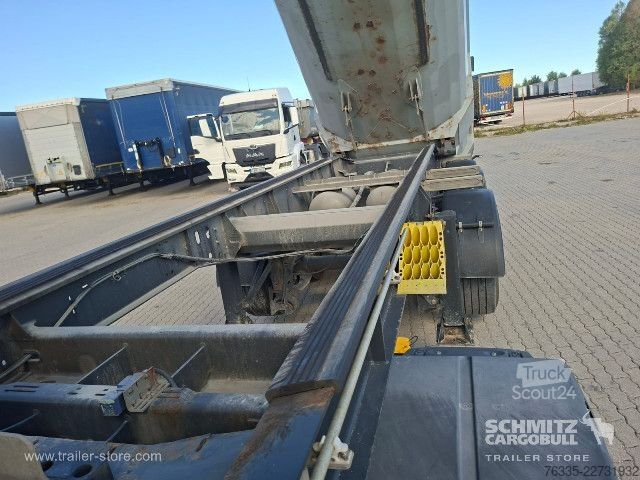 Naczepa wywrotka Schwarzmüller Tipper Steel half pipe body 24m³