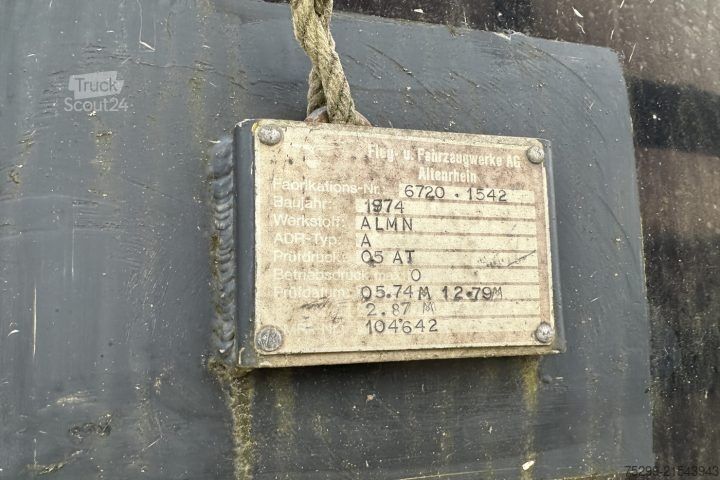 Tankanhänger  T 12 1-Kammer