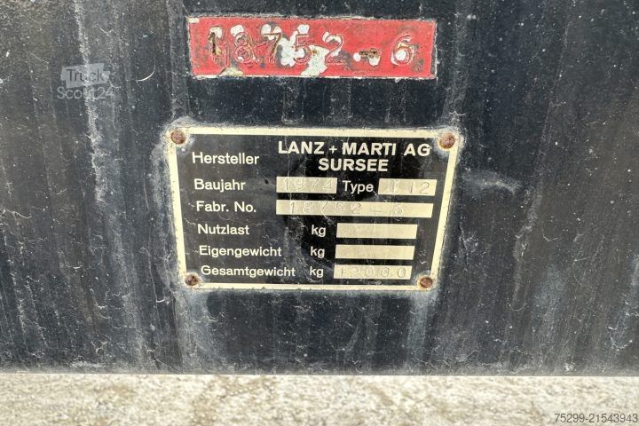 Tankanhänger  T 12 1-Kammer