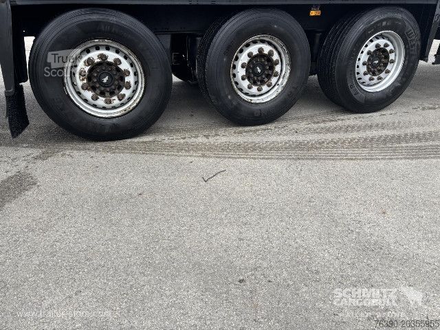 Öppen semitrailer med kapell Schmitz Cargobull Semitrailer Curtainsider Standard