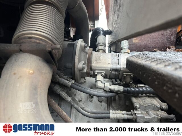 Damperli kamyon Mercedes-Benz Axor 1829 AK 4x4, Winterdienstausstattung, Kran