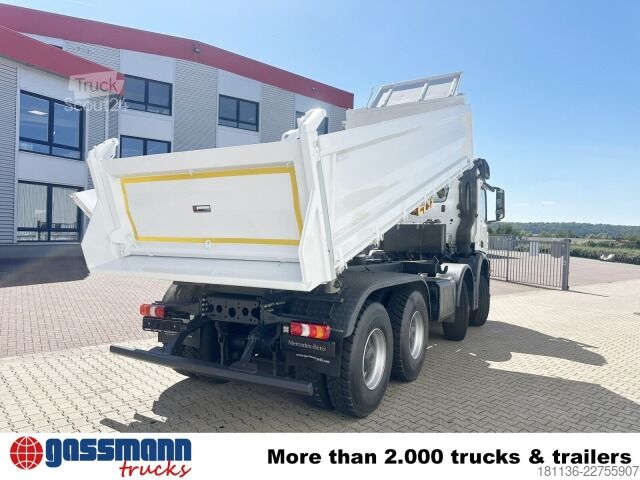Kipper LKW Mercedes-Benz Arocs 4142/48 K 8x4/4, Meiller Bordmatik links