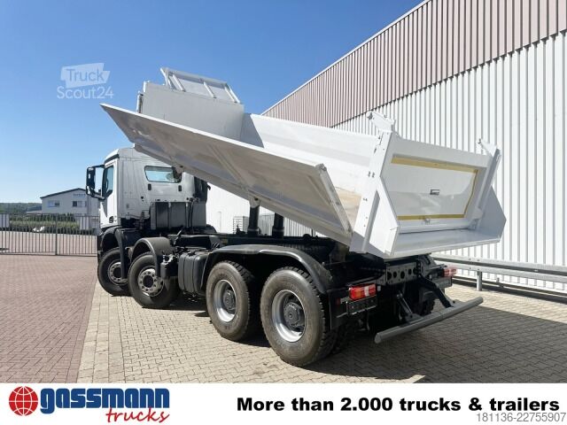 Kipper LKW Mercedes-Benz Arocs 4142/48 K 8x4/4, Meiller Bordmatik links