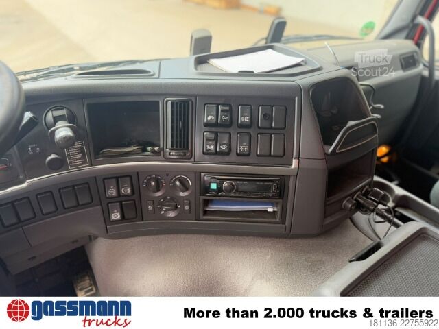 Billenő teherautó Volvo FMX 500 6x4, EEV, Terex Kran 240.2E-A3, Funk,