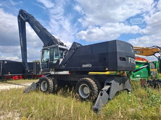 Materialtransporteur Terex-Fuchs MHL 380 material handling excavator