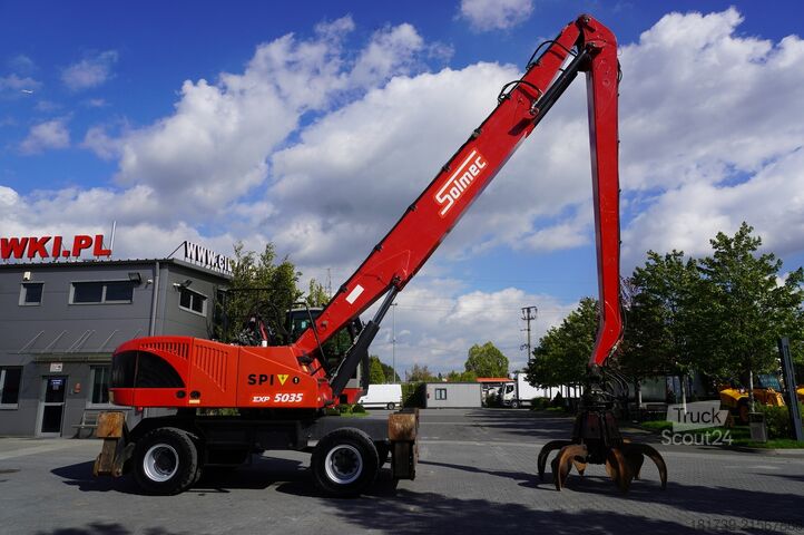 Manipulant s materiálom Solmec EXP 5035/6000 mth!/37t material handler