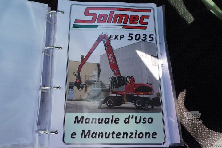 Manipulant s materiálom Solmec EXP 5035/6000 mth!/37t material handler