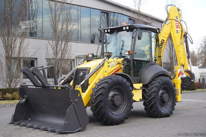 Graaaflaadmachine New Holland B115B backhoe loader / 4600 MTH ! / 2020