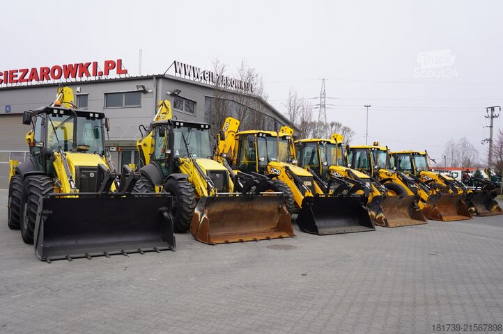 Graaaflaadmachine New Holland B 115 C backhoe loader / 1000 MTH !