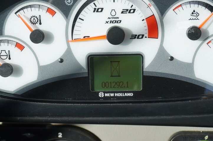 Graaaflaadmachine New Holland B 115 C backhoe loader / 1000 MTH !