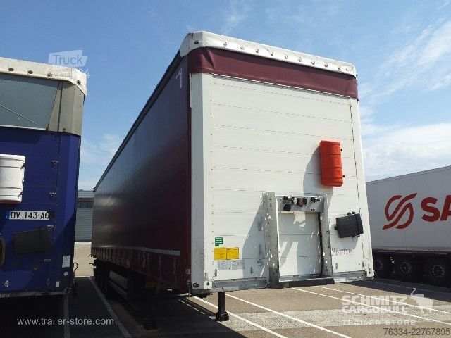 Open oplegger met zeil Schmitz Cargobull Semitrailer Curtainsider Standard