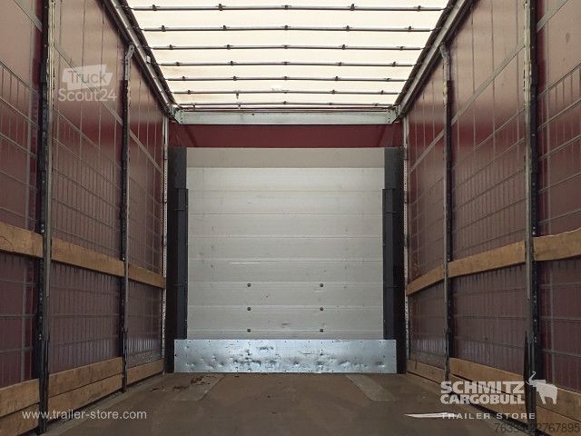Open oplegger met zeil Schmitz Cargobull Semitrailer Curtainsider Standard