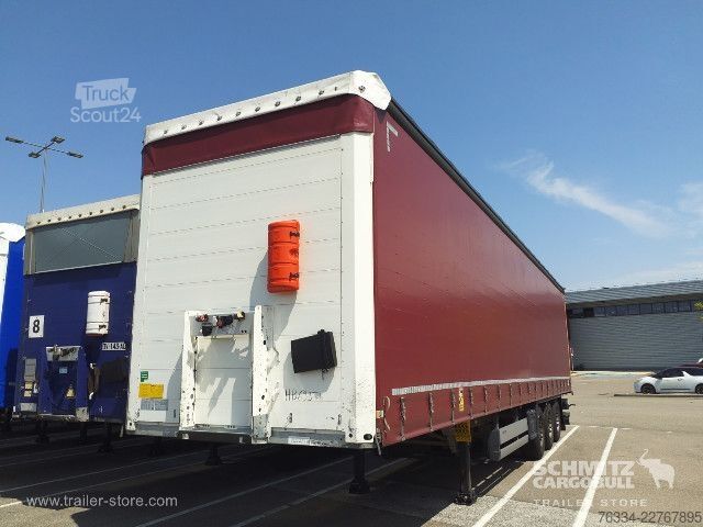 Open oplegger met zeil Schmitz Cargobull Semitrailer Curtainsider Standard